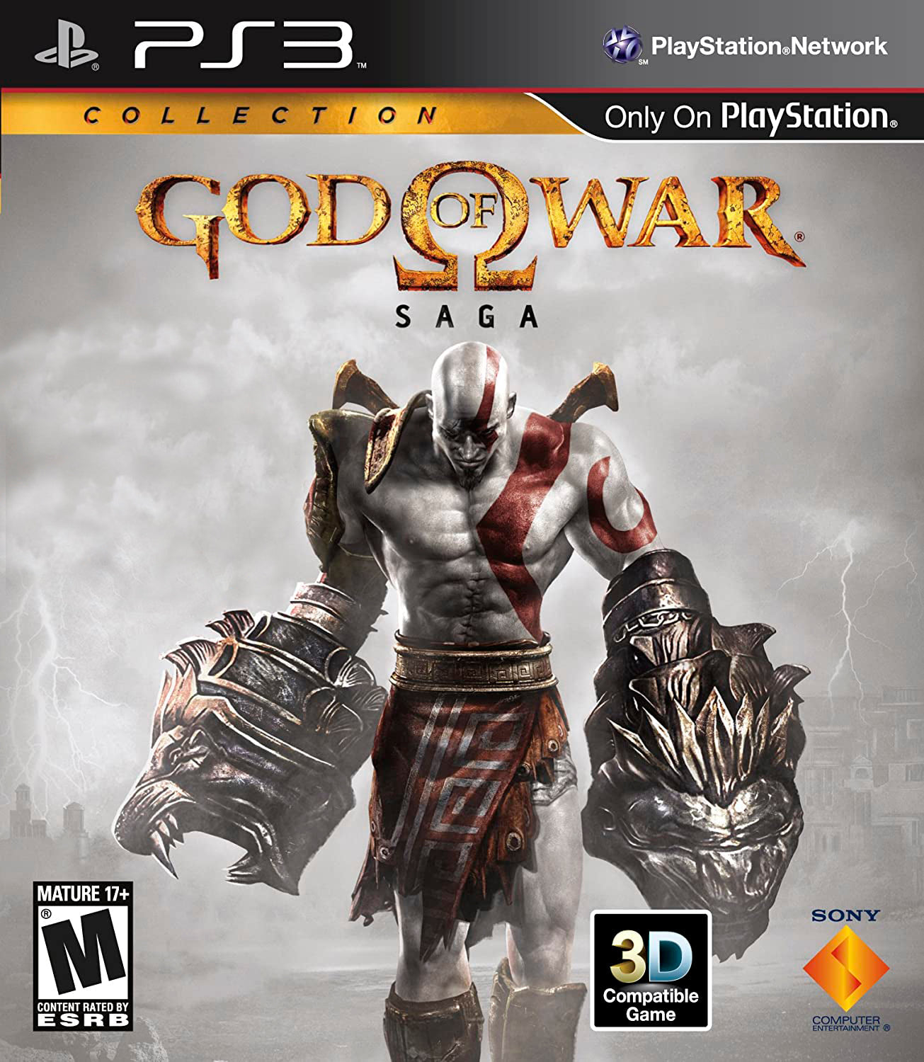 God Of War Saga  Only Gow           Import    Ps3 Ps3 Spil Geekd Dk