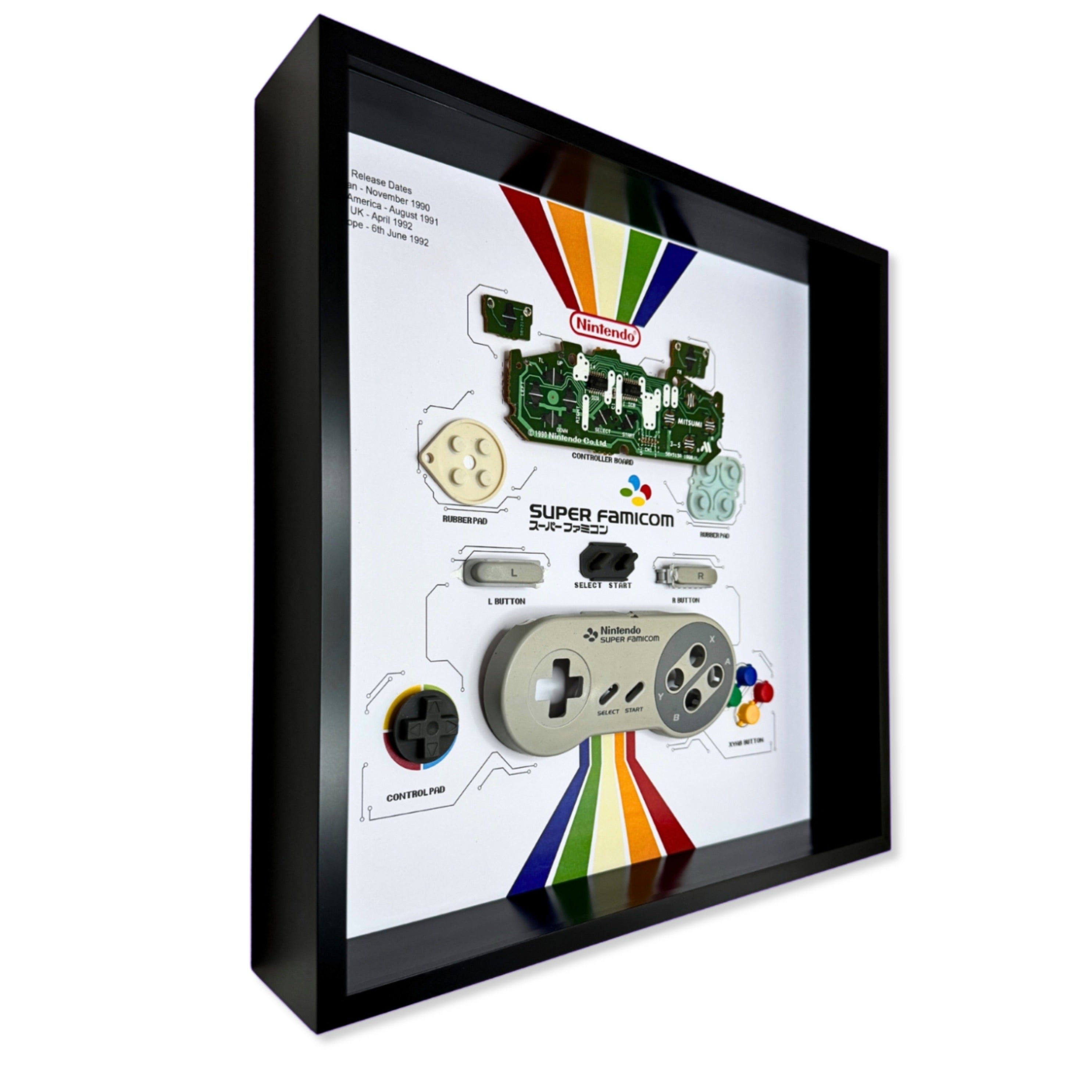 Grc Retro Art Snes   Super Famicom   Grå Merchandise Geekd Dk