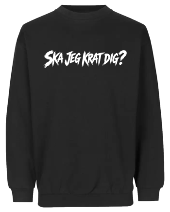 Gulbæk Sweatshirt Ska Apos  Jeg Krat Dig  Geekd Dk