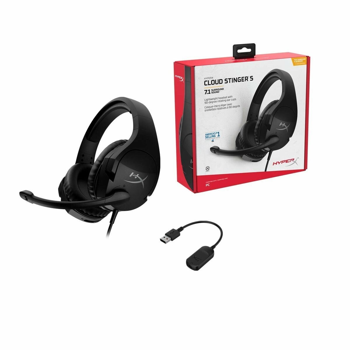 Hyperx Cloud Stinger       Gaming Headset For Pc Geekd Dk