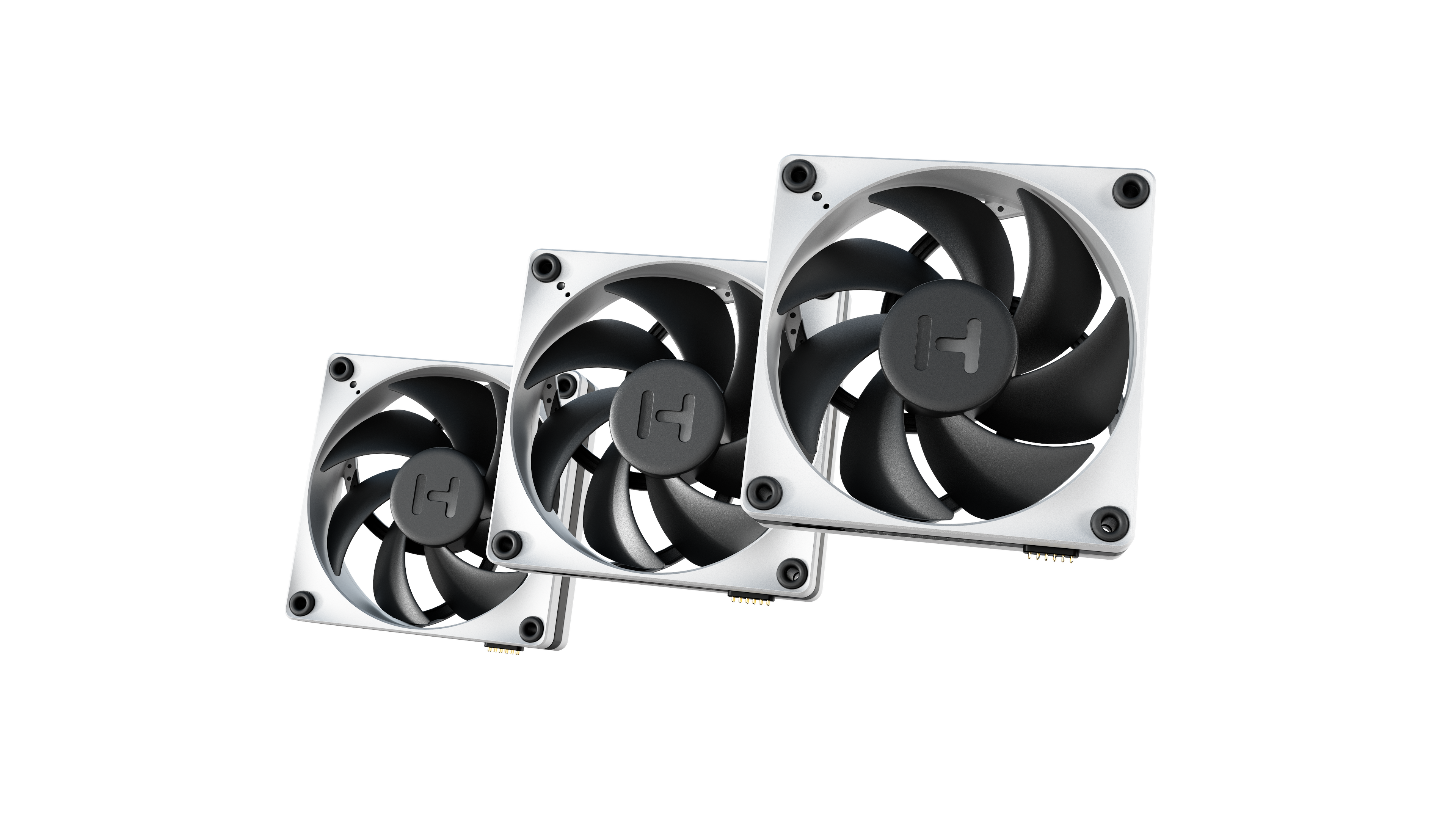 Hyte Thicc Fp12 Fan   Pack With Np50