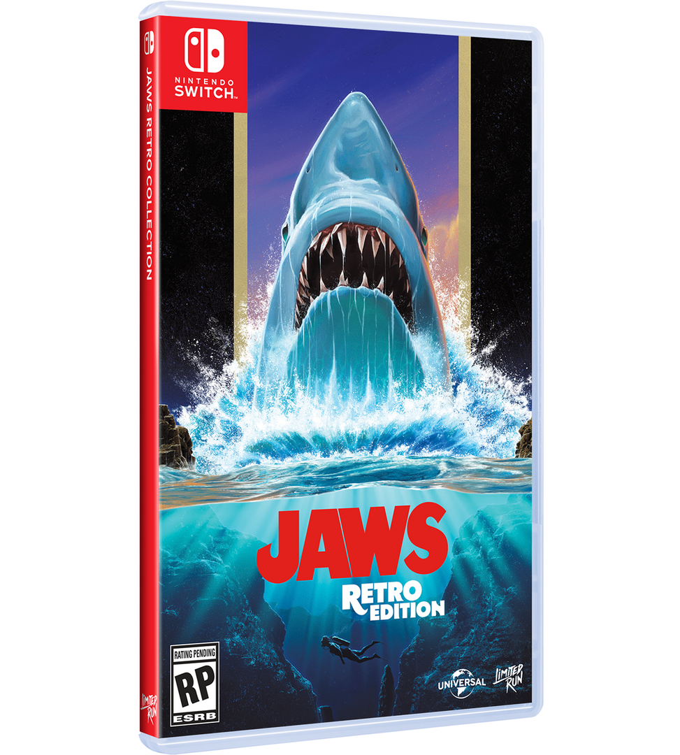 Jaws Retro Edition  Limited Run   Import    Nintendo Switch Nintendo Switch Spil Geekd Dk