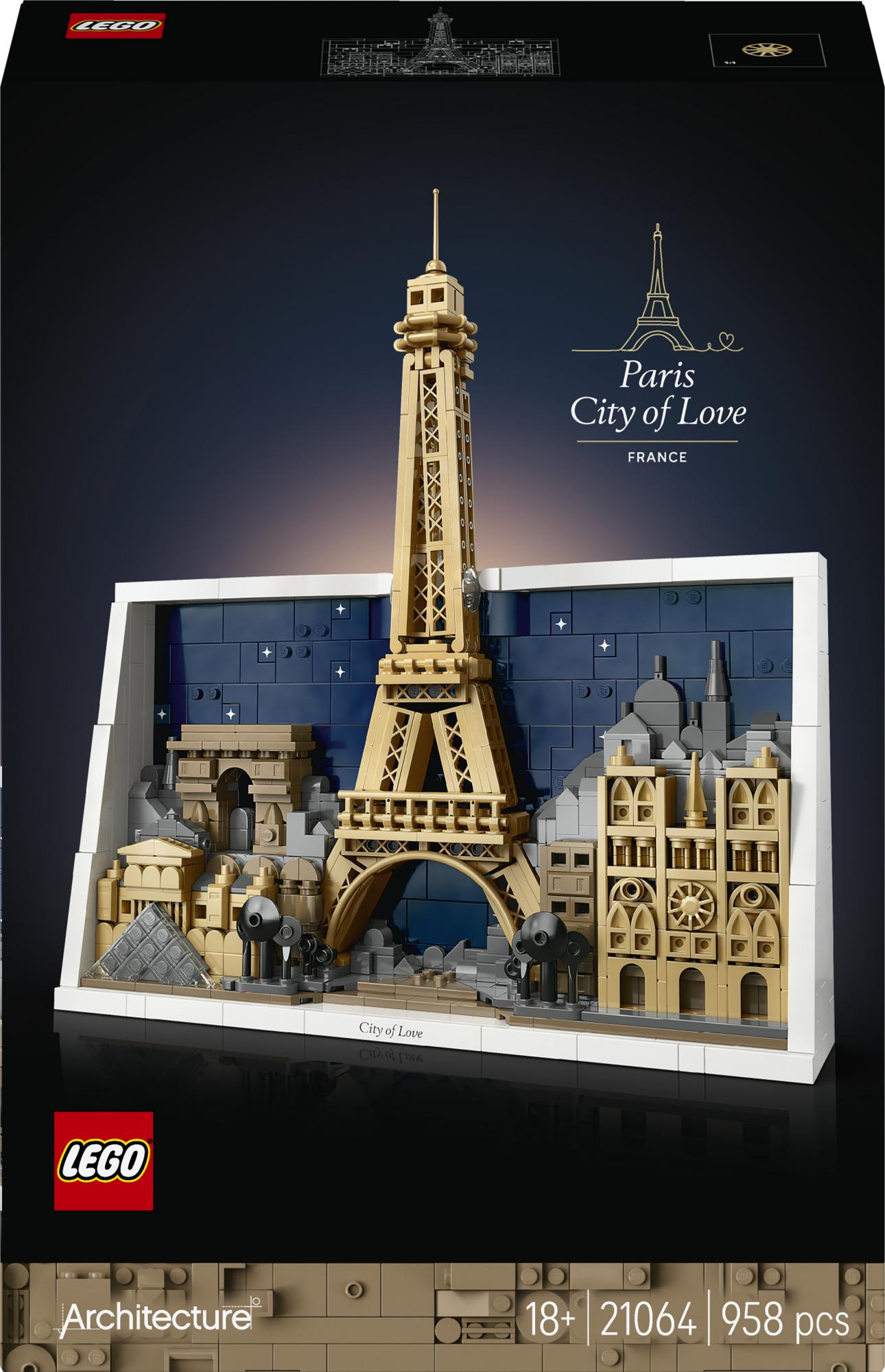 Lego Architecture Paris Kærlighedens By Geekd Dk