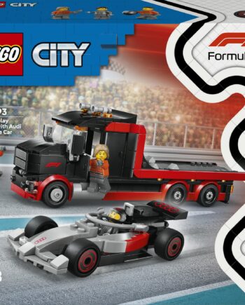 Lego 60493 City F1 Truck With Audi F1 Racing Car Geekd Dk