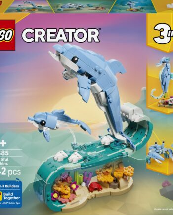 Lego 31385 Creator  -in-  Sea Creatures: Beautiful Dolphins Geekd Dk