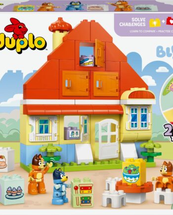 Lego Duplo Bluey   Blueys Familiehus Med Hukommelsesspil