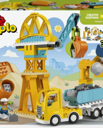 Lego Duplo Town     In   Construction Site And Vehicles Geekd Dk