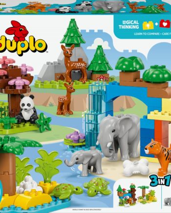 Lego Duplo Town  -in-  Wild Animal Families Geekd Dk