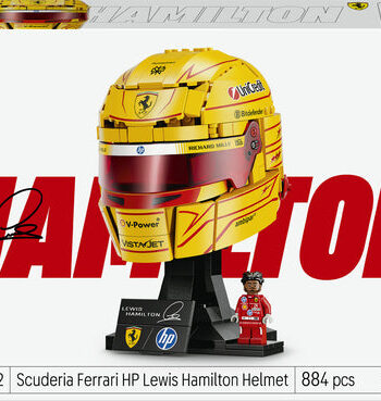 Lego Editions Scuderia Ferrari Hp Lewis Hamilton-hjelm Geekd Dk