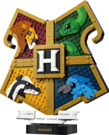 Lego Harry Potter Hogwarts-våbenskjold Geekd Dk