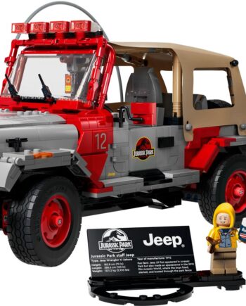 Lego Jurassic World Jurassic Park Jeep Wrangler Geekd Dk