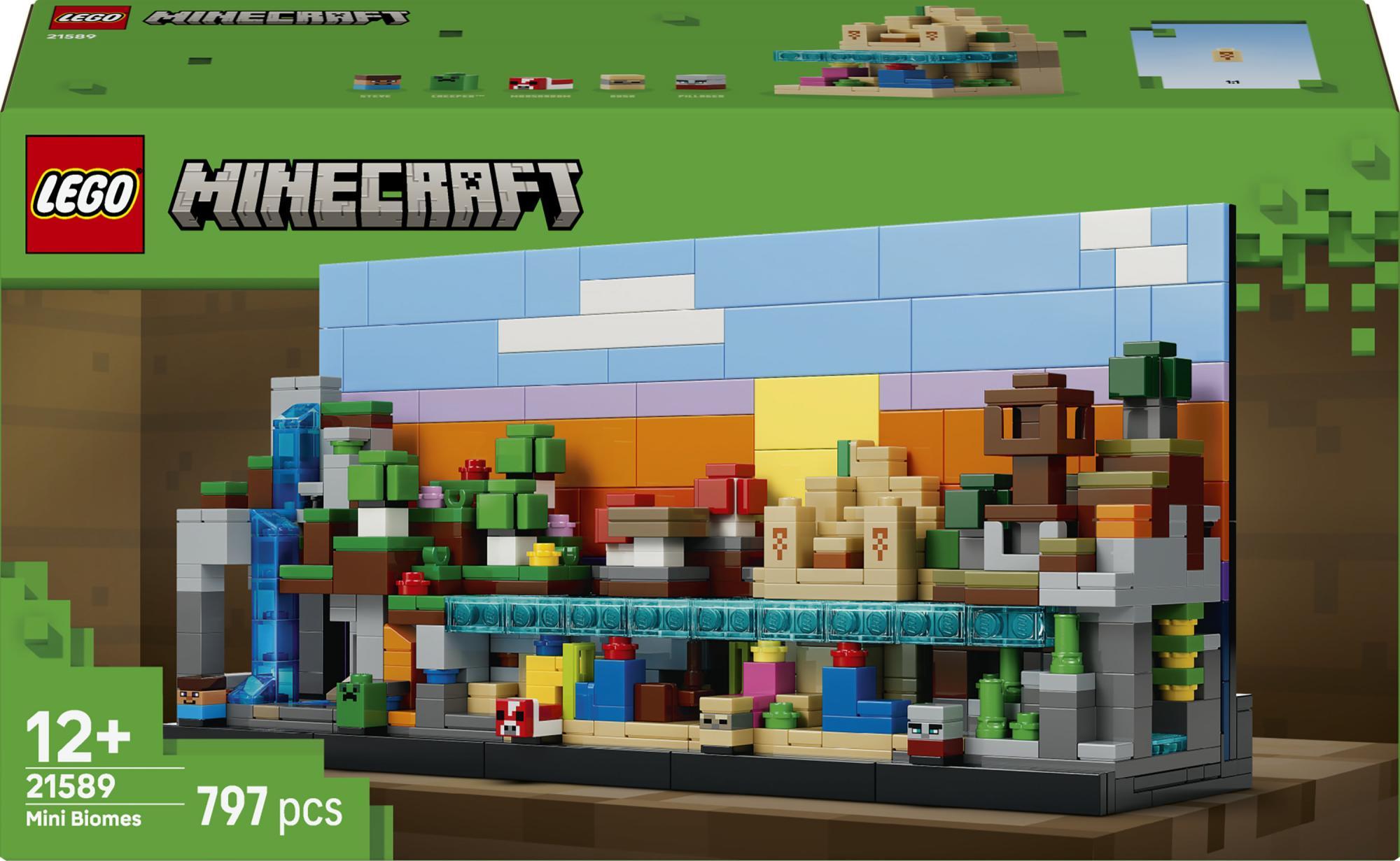 Lego Minecraft Mini Biomer Geekd Dk