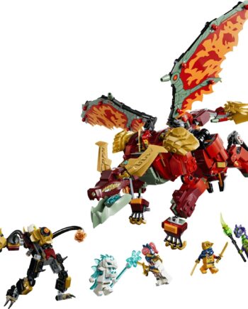 Lego Ninjago Wyldfyres Transformerende Drage-mech Geekd Dk