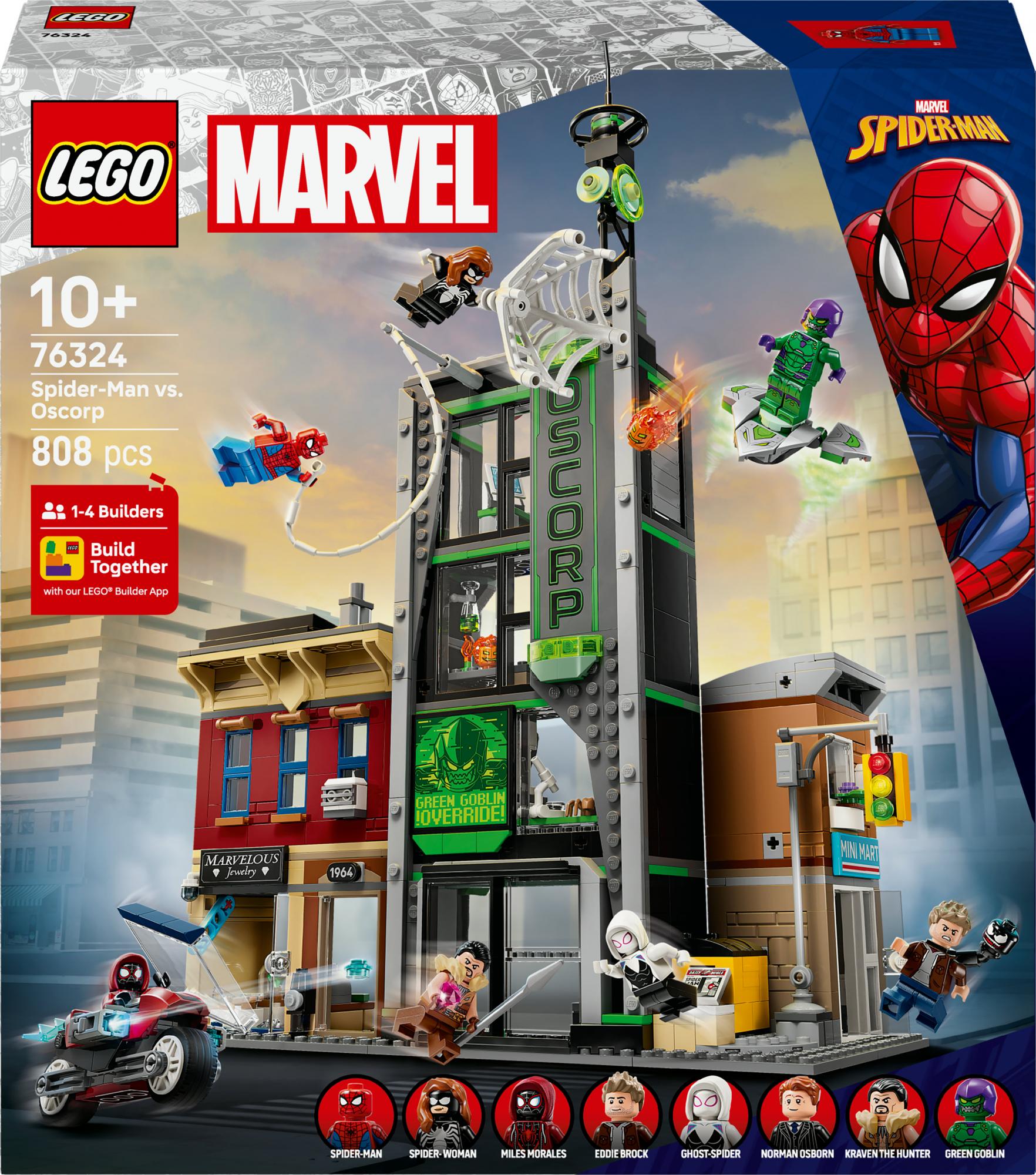 Lego Super Heroes Spider-man Vs Oscorp