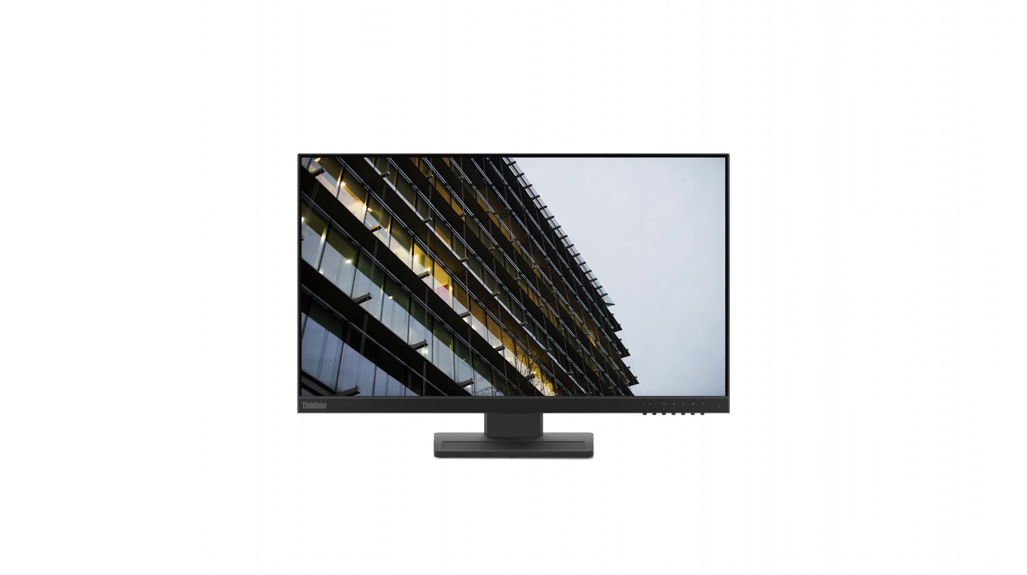 Lenovo Thinkvision E24-28 24 1920   1080  Full Hd  Vga  Hd-15  Hdmi Displayport 60hz Pivot Skærm Geekd Dk