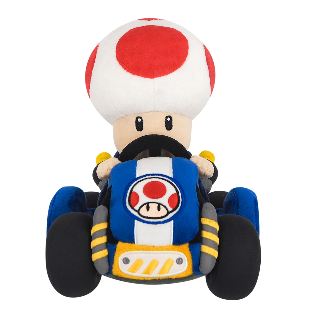 Mario Kart Toad   Kart Bamse   27 Cm Geekd Dk