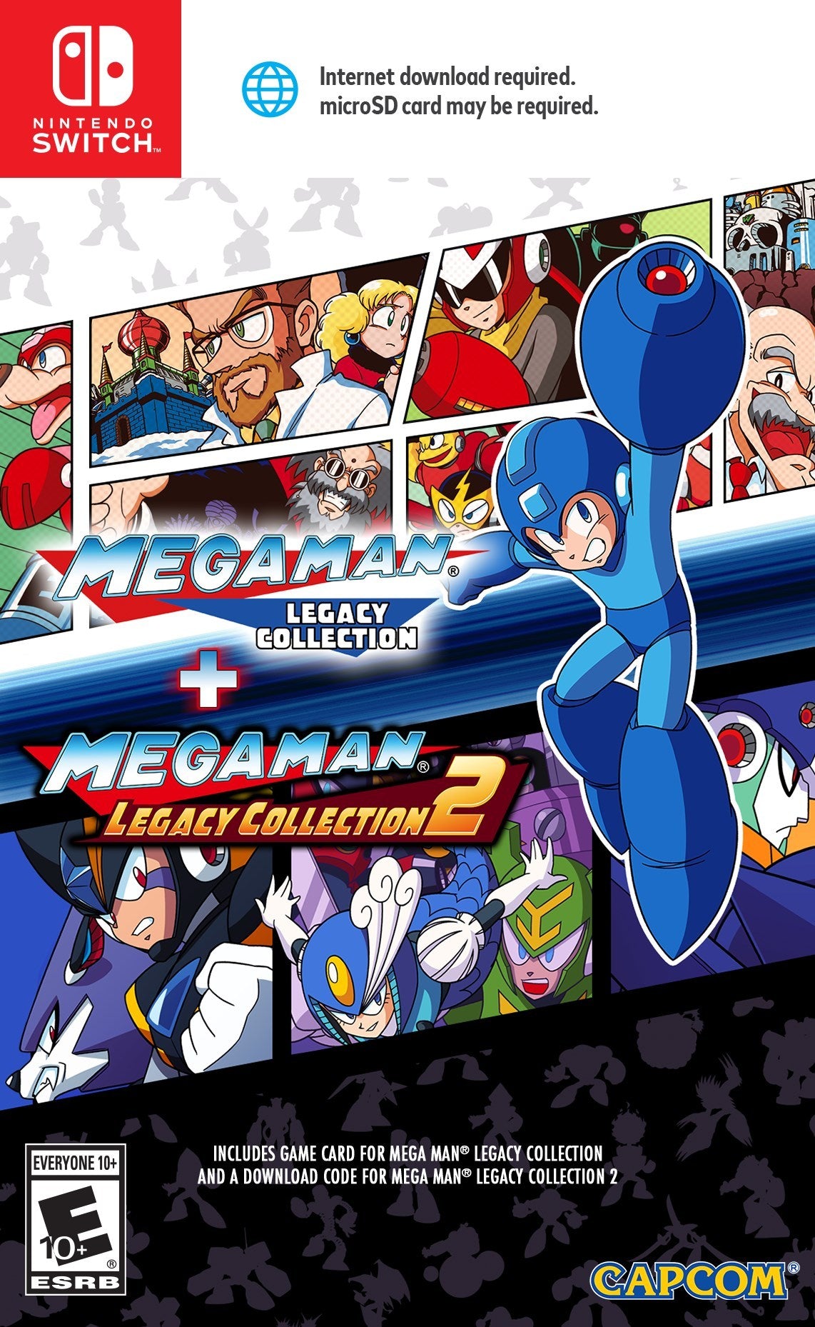 Mega Man Legacy Collection       Nintendo Switch Import Nintendo Switch Spil Geekd Dk