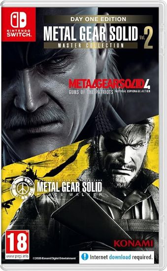 Metal Gear Solid: Master Collection Vol Day One Edition Nintendo Switch Nintendo Switch Spil Geekd Dk
