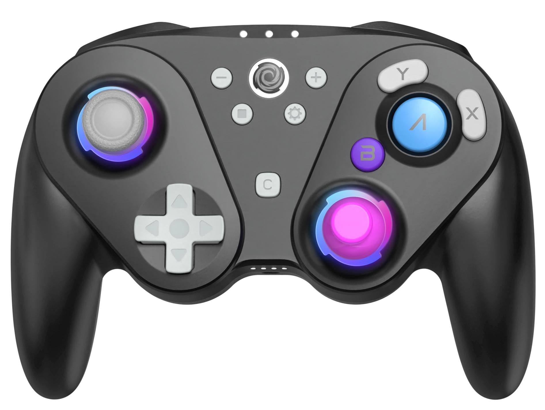 Oniverse Foenix Controller Til Switch     Sort Geekd Dk