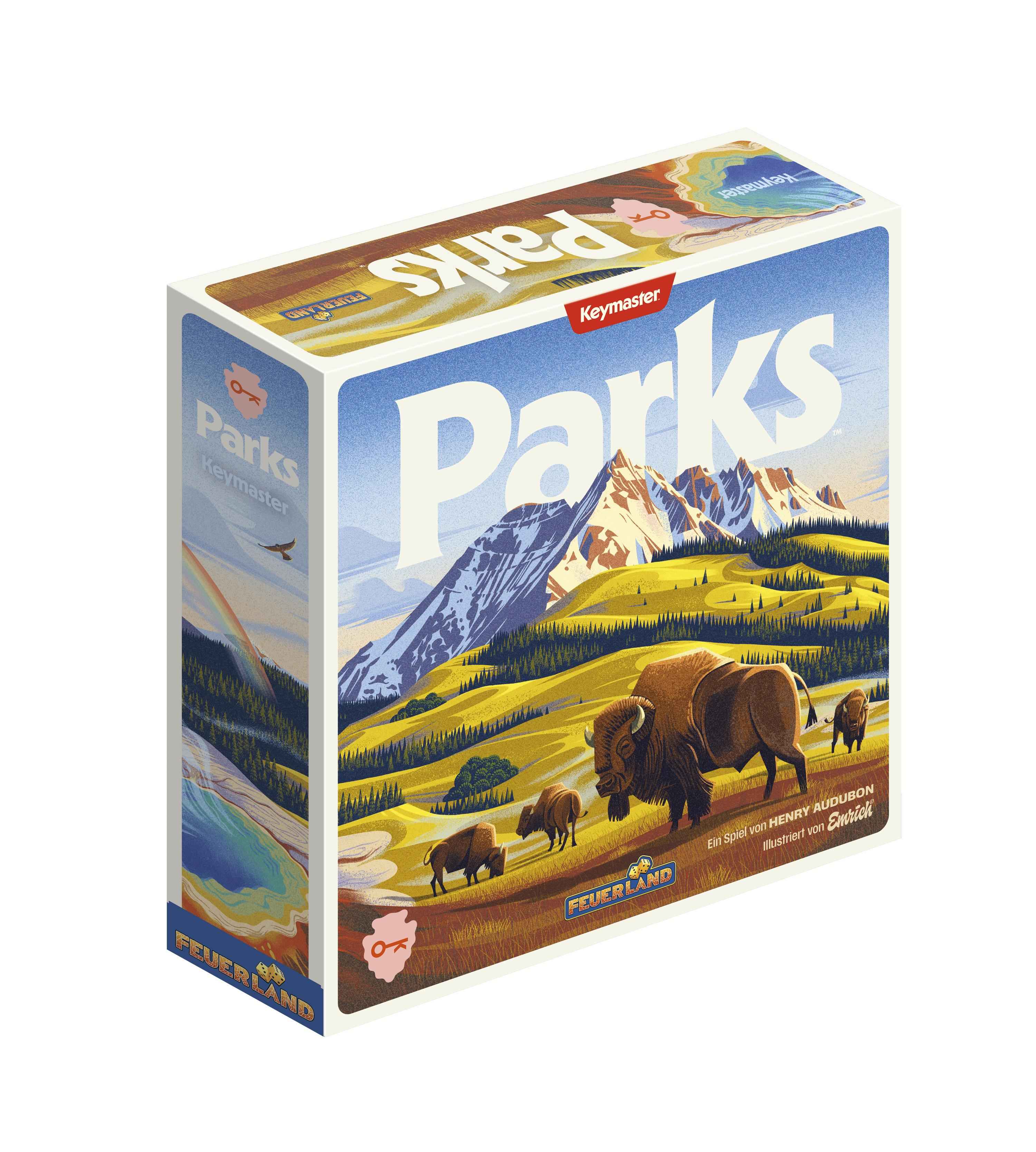 Parks 2nd Edition  Deutsch    Tysk Brætspil Geekd Dk