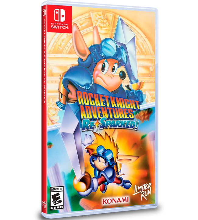 Rocket Knight Adventures: Re-sparked  Limited Run   Import    Nintendo Switch Nintendo Switch Spil Geekd Dk