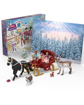 Schleich Horse Club Julekalender   Christmas Sleigh Ride Geekd Dk