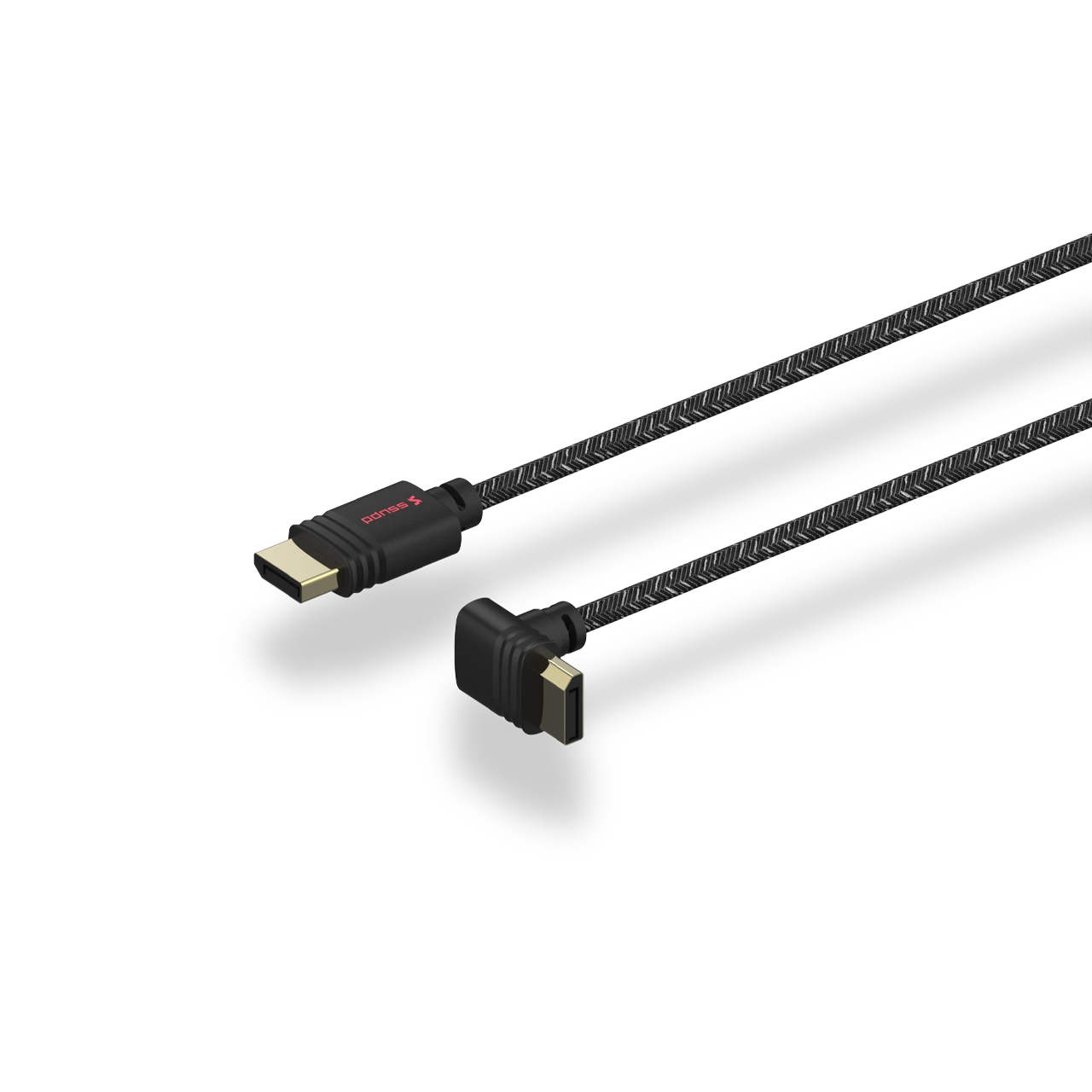 Ssupd Meshroom Displayport    -kabel        Vinklet Geekd Dk