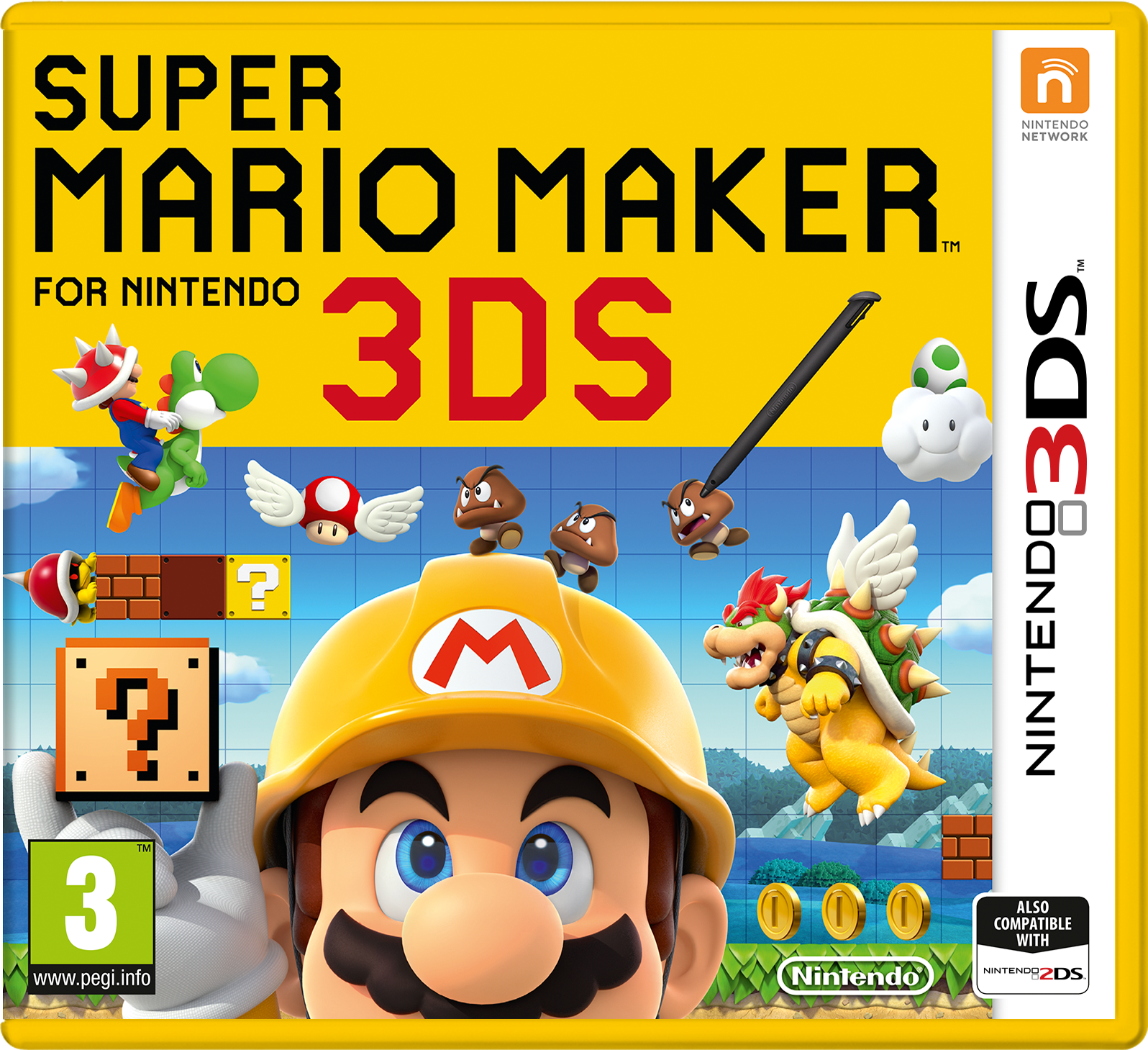 Super Mario Maker For Nintendo 3ds Nintendo Selects Spil Geekd Dk